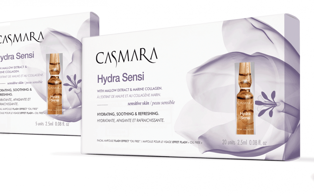 Въвеждане с йонофореза на активни съставки  Hydra Sensi – flash концентрат ампула